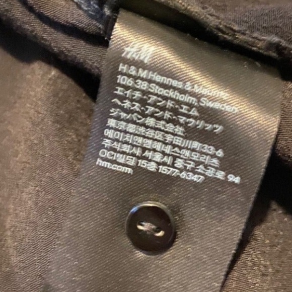 H&M black dress size 4 - Picture 8 of 8